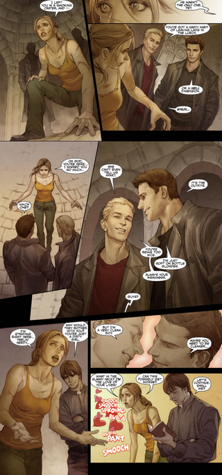 Illustration for article titled Your Spike/Angel Slash Just Became Canon (Kinda)